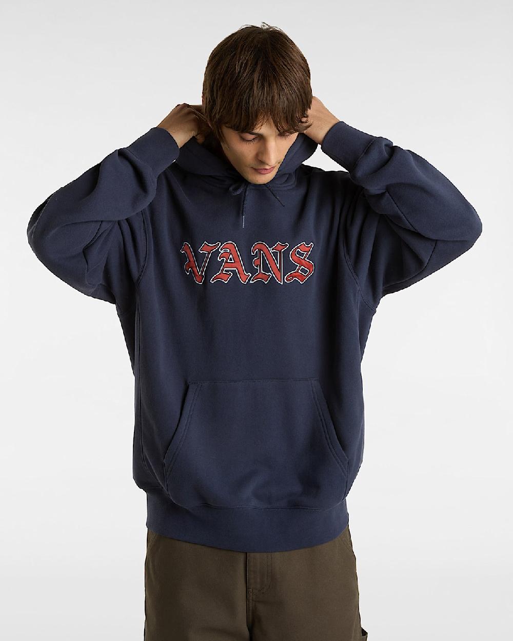 vans Sudadera Original Standards Ye Olde en Azul| Vans ES En oferta