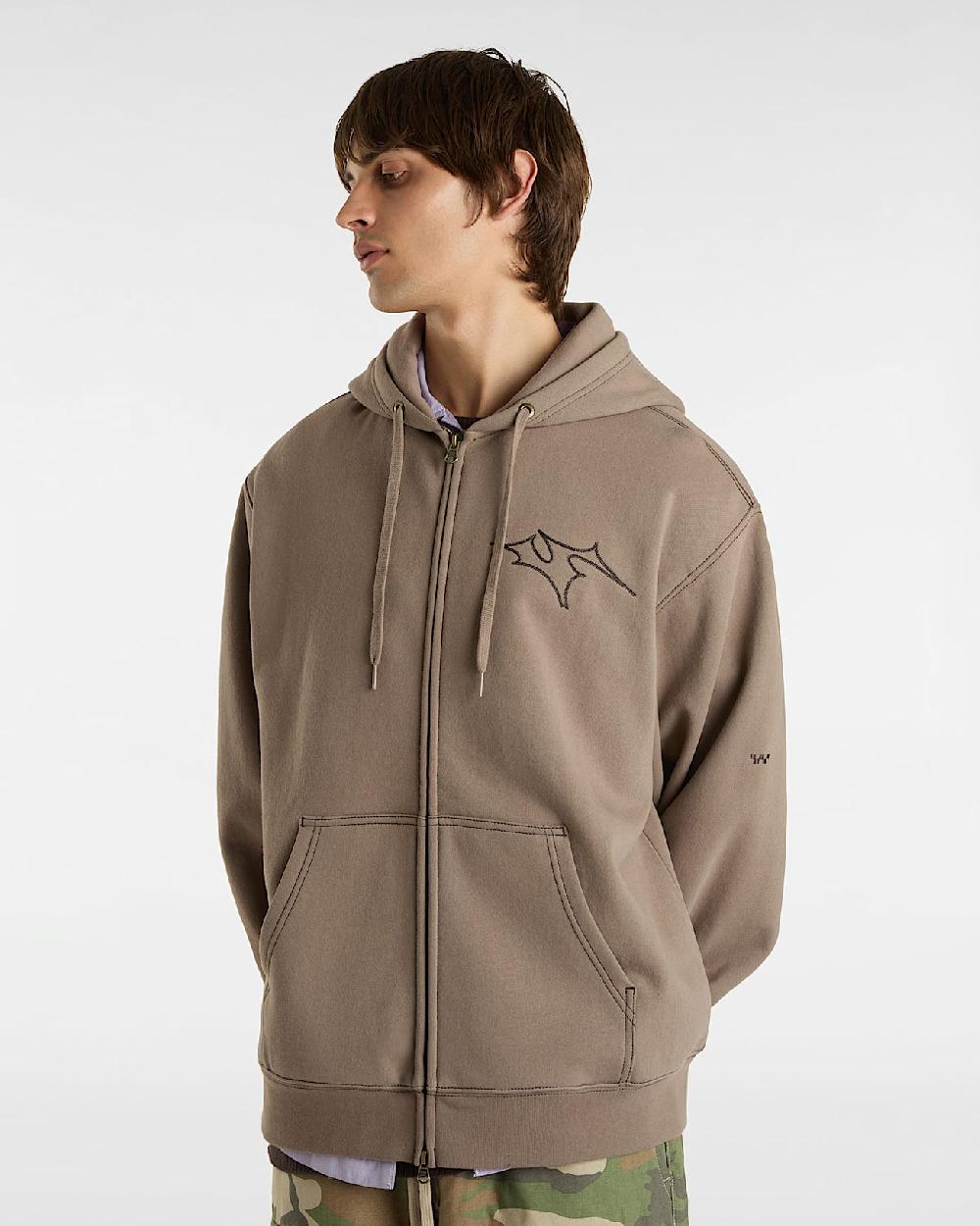 vans Sudadera Skate V Thorn en Marrón| Vans ES Libre de impuestos