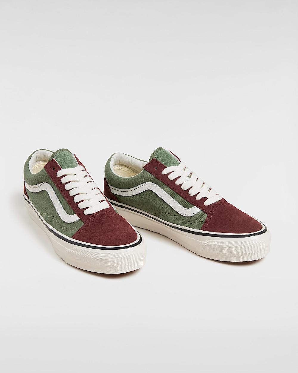 vans Zapatillas Premium Old Skool en Verde$$Marrón| Vans ES Descuento