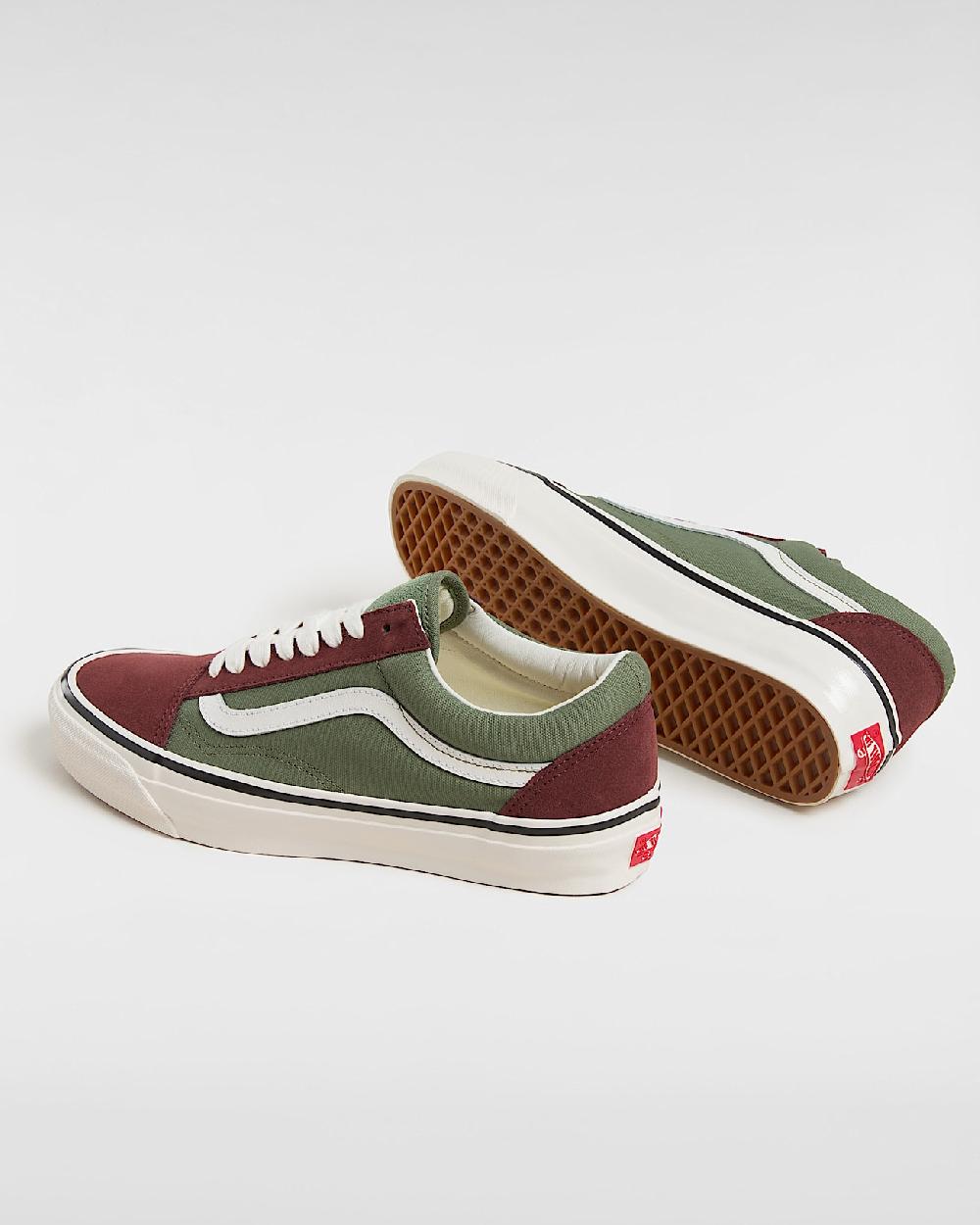 vans Zapatillas Premium Old Skool en Verde$$Marrón| Vans ES Descuento