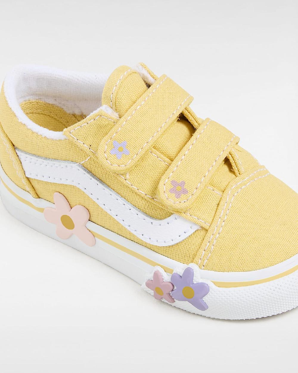 vans Zapatillas Old Skool de bebé (1-4 años) en Amarillo| Vans ES Liquidación