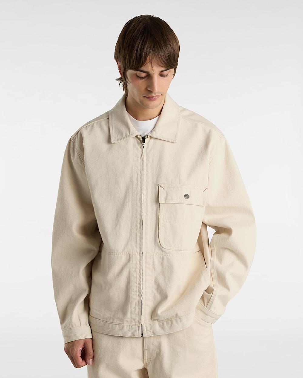 vans Chaqueta Skate Garage en Beis| Vans ES Superdescuento