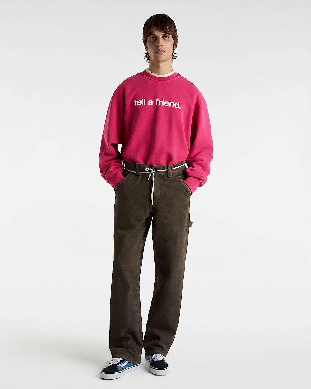 vans Sudadera Tell a Friend en Rosa| Vans ES Grandes descuentos