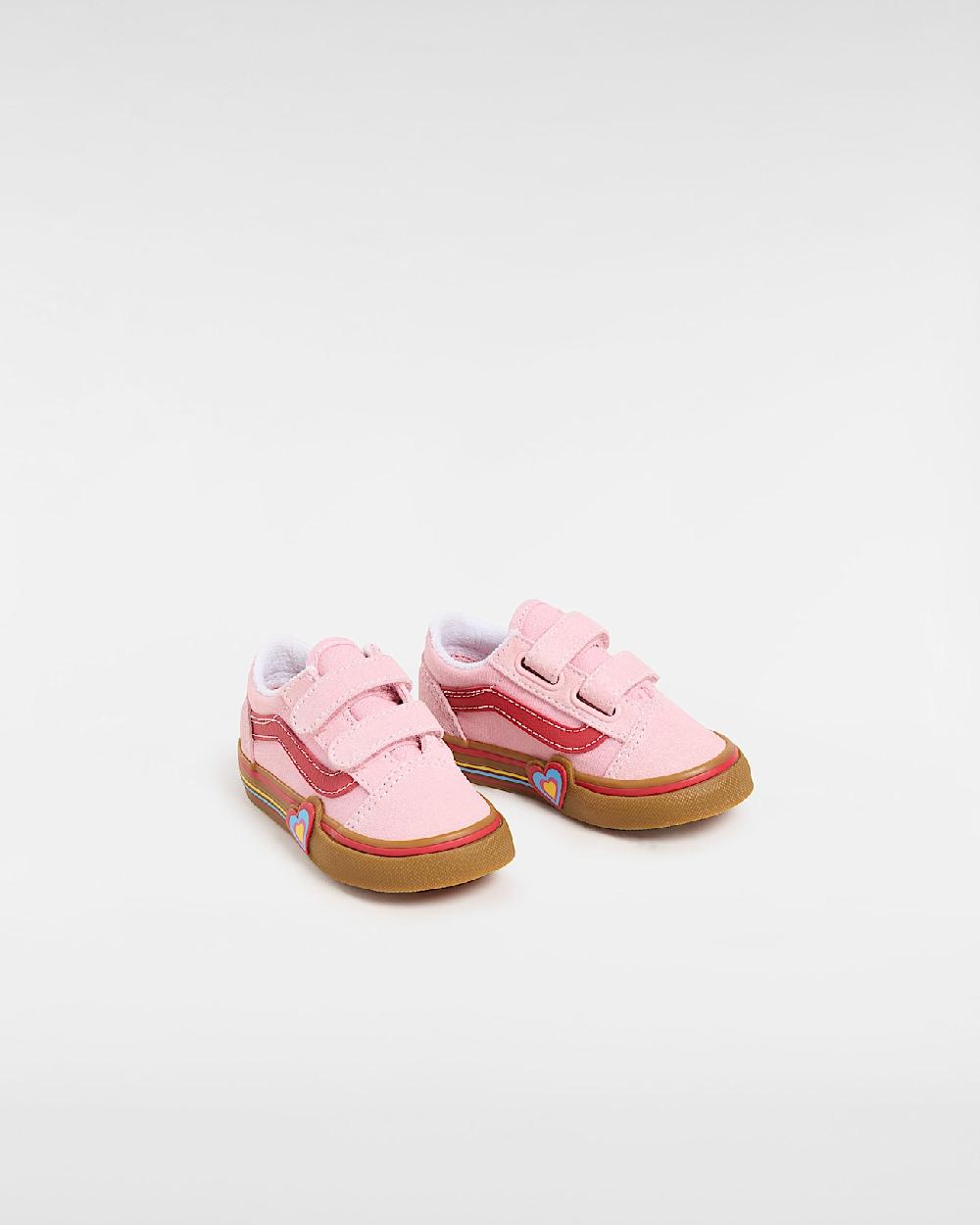 vans Zapatillas Old Skool para bebés (1-4 años) en Rosa| Vans ES Envío internacional gratuito