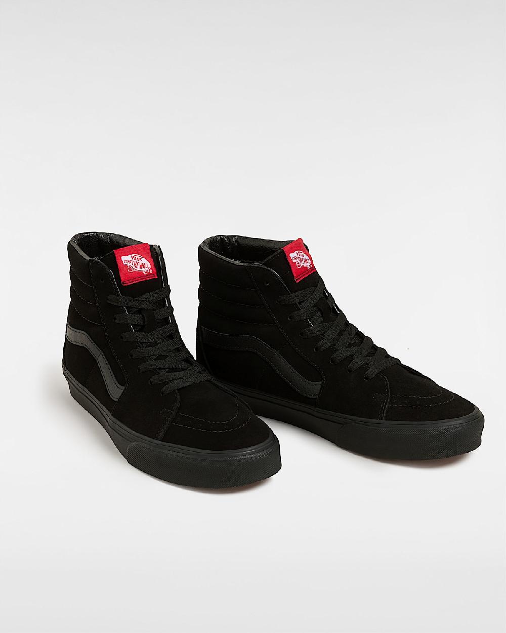vans Zapatillas Sk8-Hi de ante en Negro| Vans ES Rebajas baratas