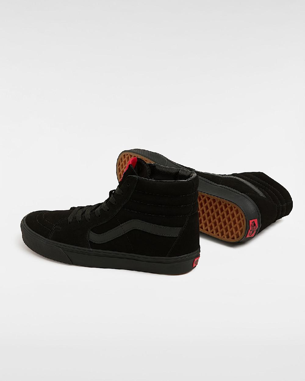 vans Zapatillas Sk8-Hi de ante en Negro| Vans ES Rebajas baratas