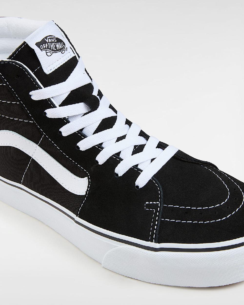 vans Zapatillas Sk8-Hi de ante con plataforma en Negro| Vans ES Rebajas de fábrica