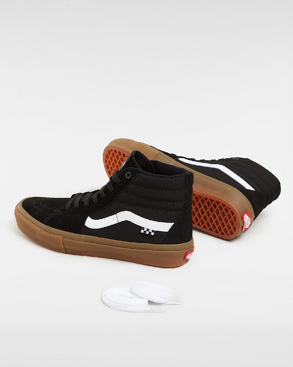 vans Zapatillas Skate Sk8-Hi en Negro| Vans ES Ventas relámpago