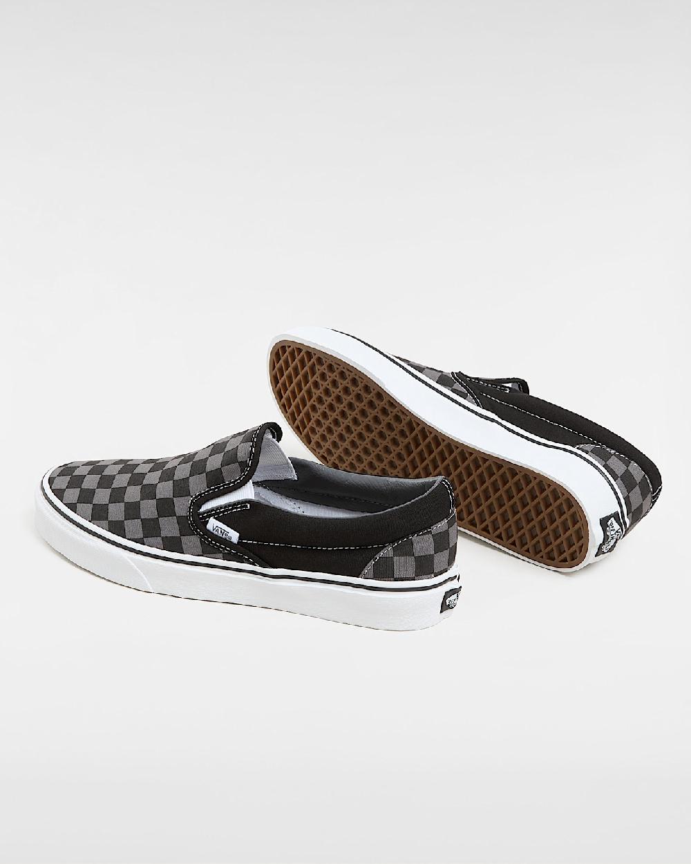 vans Zapatillas Old Skool Slip-On en Negro$$Gris| Vans ES Rebajas online
