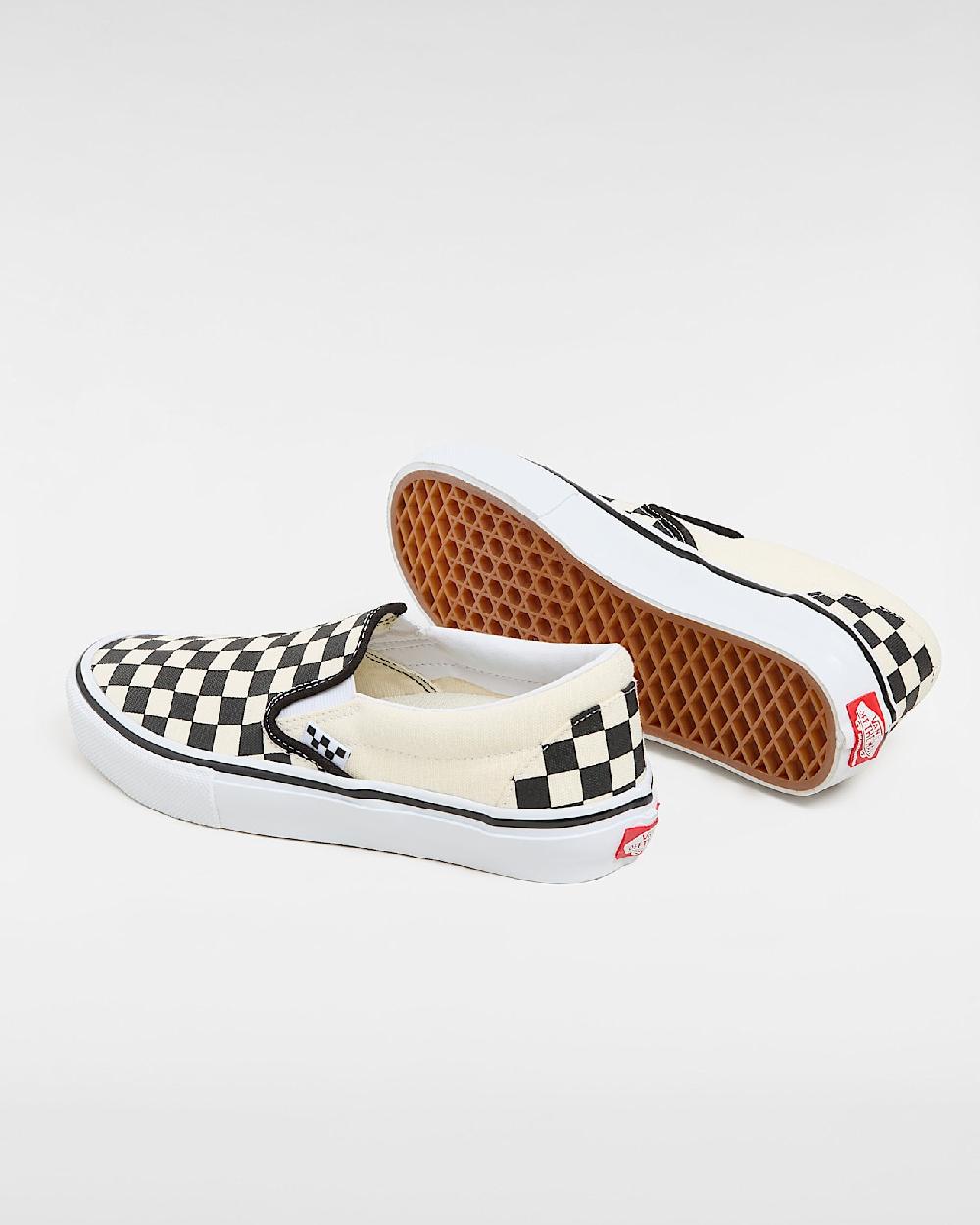 vans Zapatillas Skate Slip-On en Negro$$Blanco| Vans ES Envío gratis