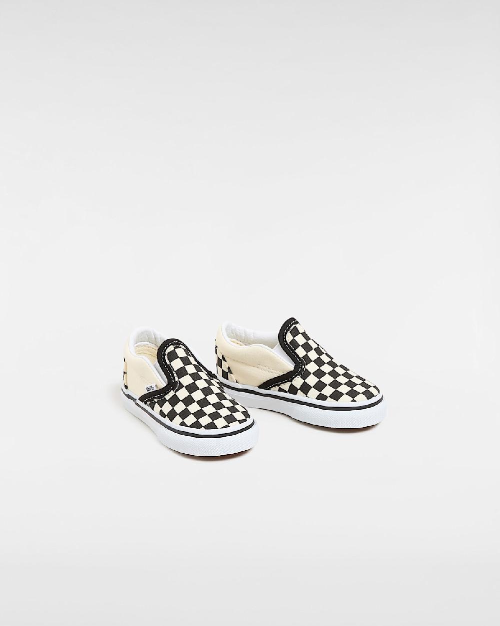 vans Zapatillas de niño Slip-On (1-4 años) en Negro$$Blanco| Vans ES Oferta especial