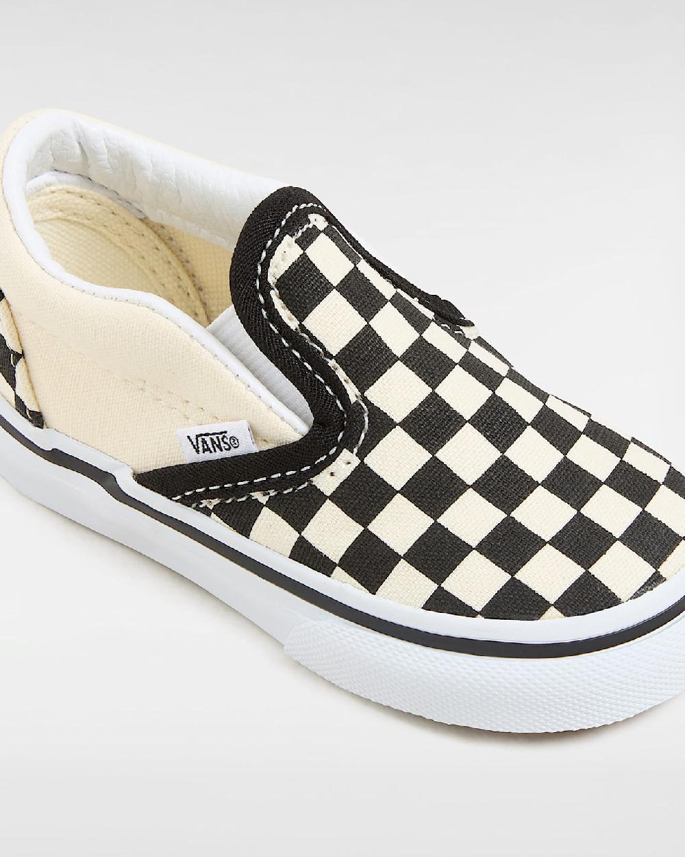 vans Zapatillas de niño Slip-On (1-4 años) en Negro$$Blanco| Vans ES Oferta especial