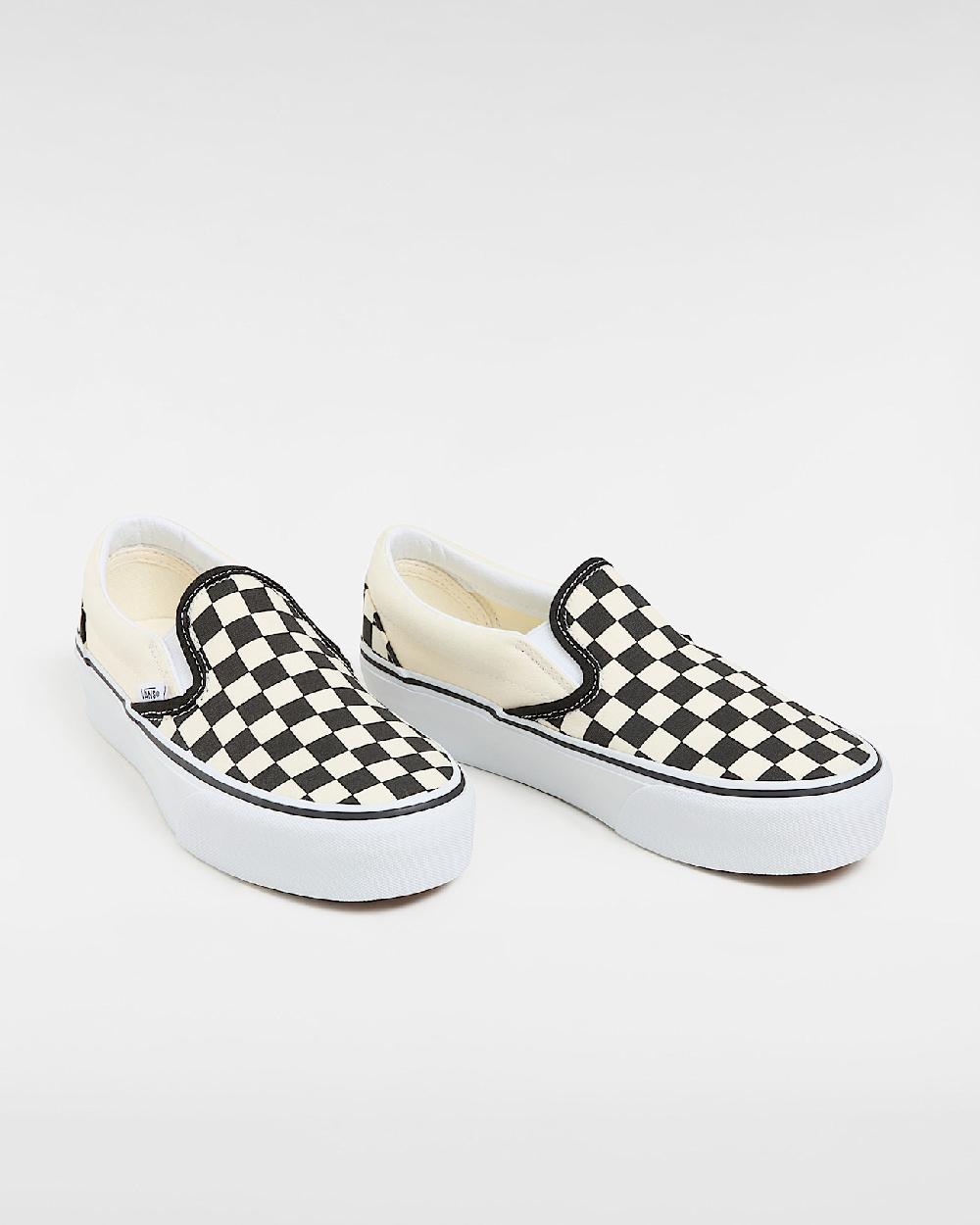 vans Zapatillas con plataforma Slip-On en Negro$$Blanco| Vans ES Últimos 2 días