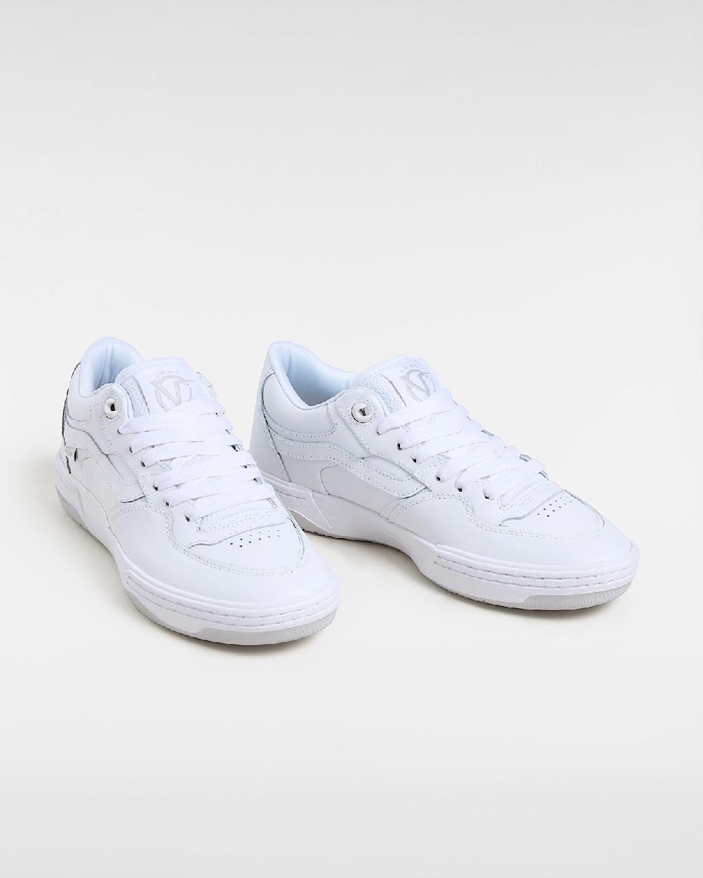 vans Zapatillas de piel Skate Rowan 2.0 en Blanco| Vans ES Superdescuento