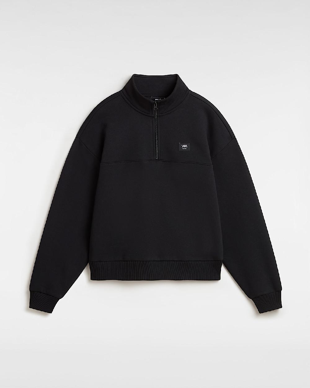 vans Sudadera Leighton de cuello alto en Negro| Vans ES