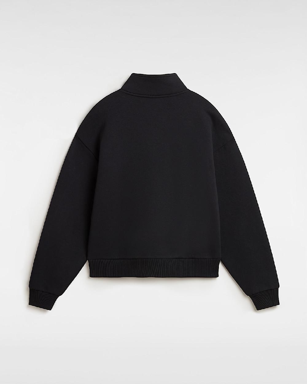 vans Sudadera Leighton de cuello alto en Negro| Vans ES Oferta exclusiva