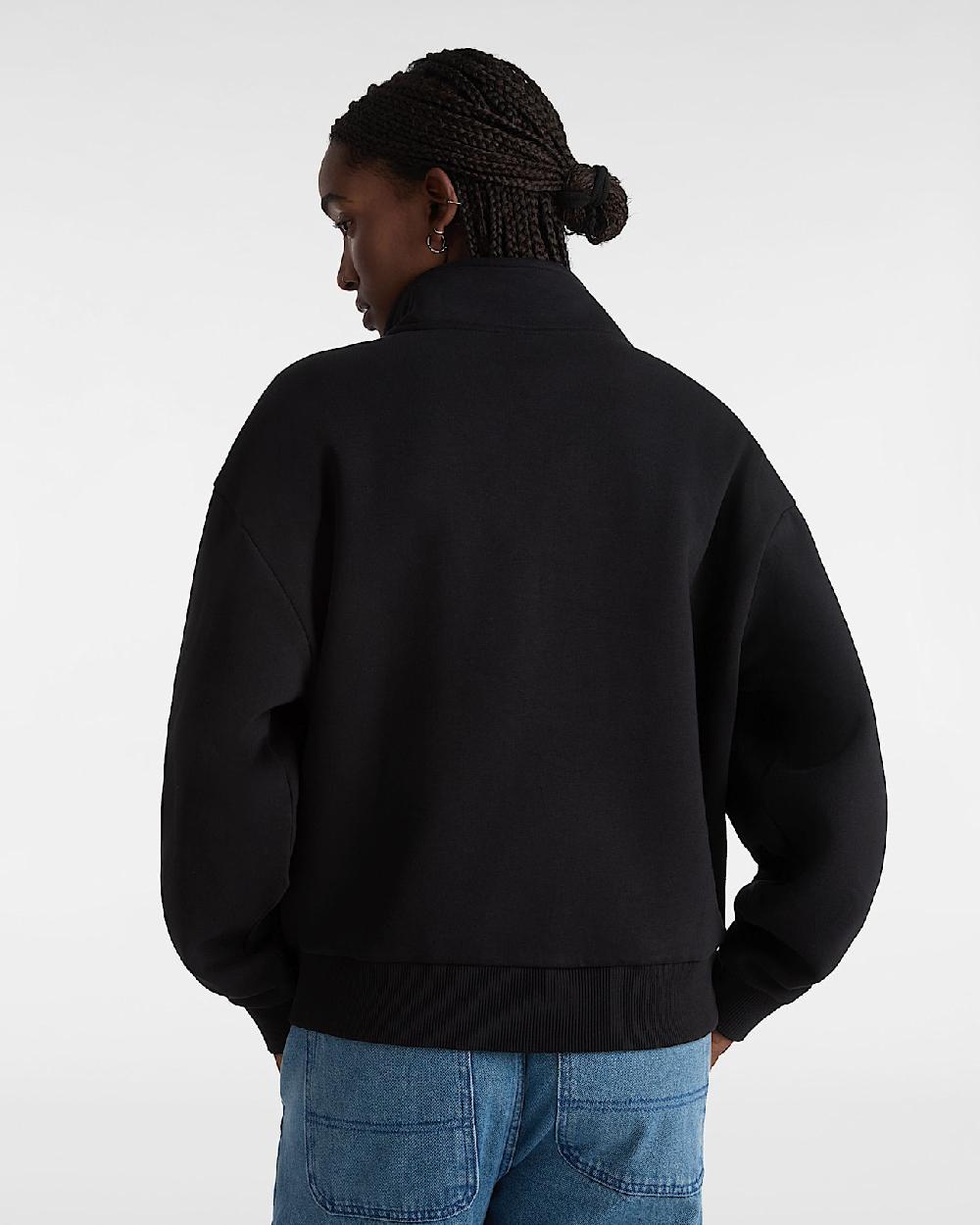 vans Sudadera Leighton de cuello alto en Negro| Vans ES Oferta exclusiva