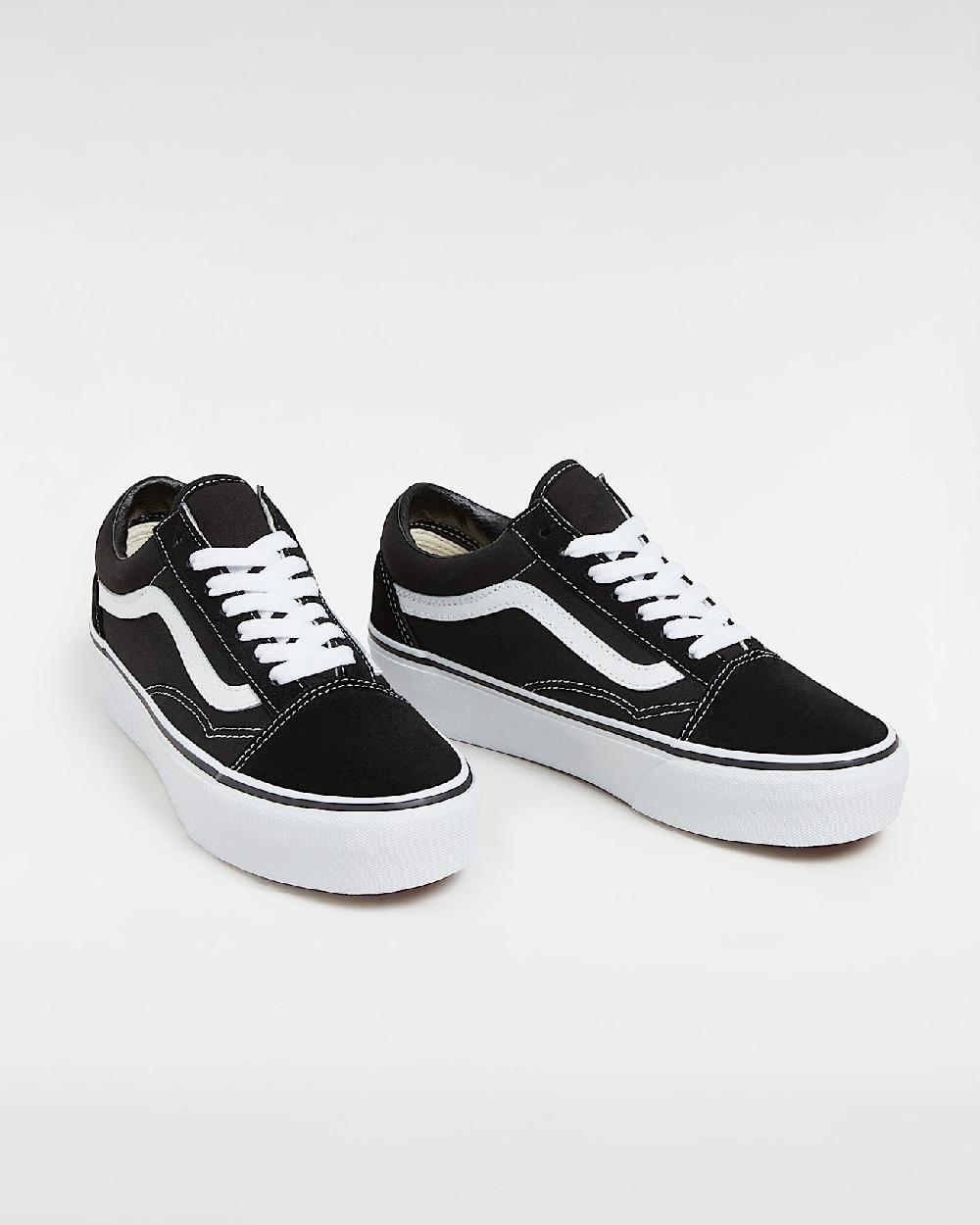 vans Zapatillas Old Skool de plataforma en Negro| Vans ES Oferta especial
