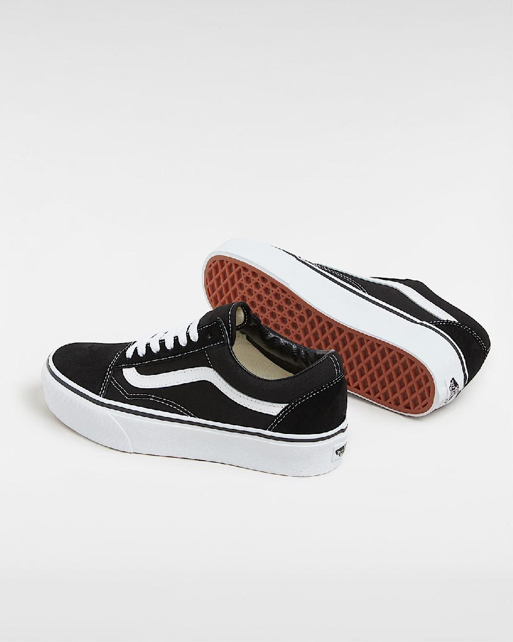 vans Zapatillas Old Skool de plataforma en Negro| Vans ES Oferta especial