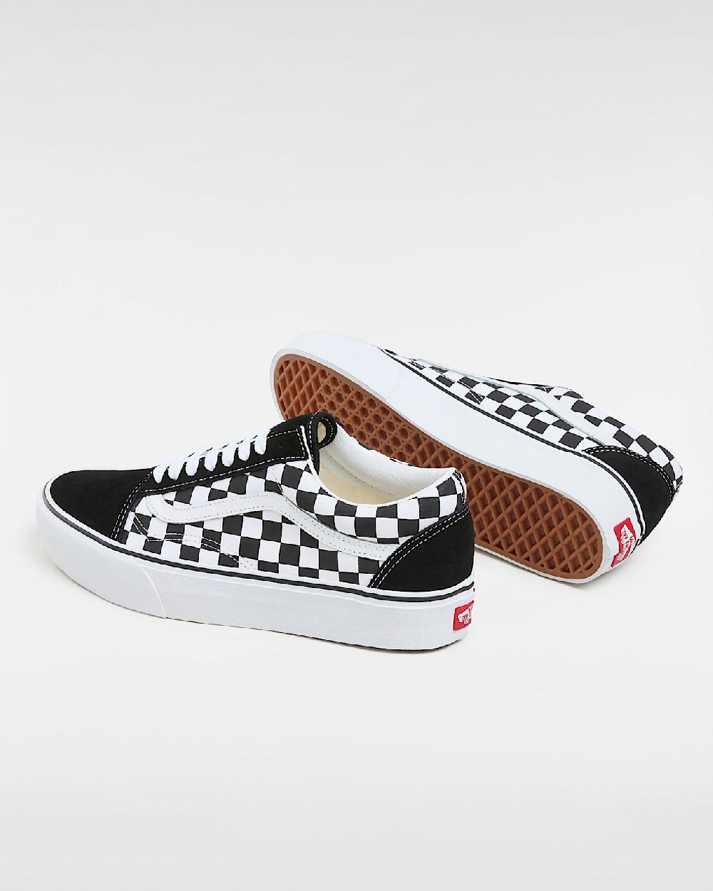 vans Zapatillas Old Skool con plataforma en Negro$$Blanco| Vans ES Últimos 3 días