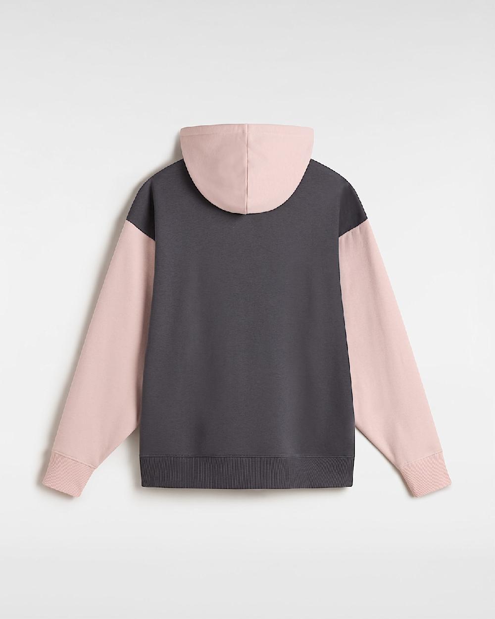 vans Sudadera con capucha Colorblock en Rosa| Vans ES Precio de fábrica