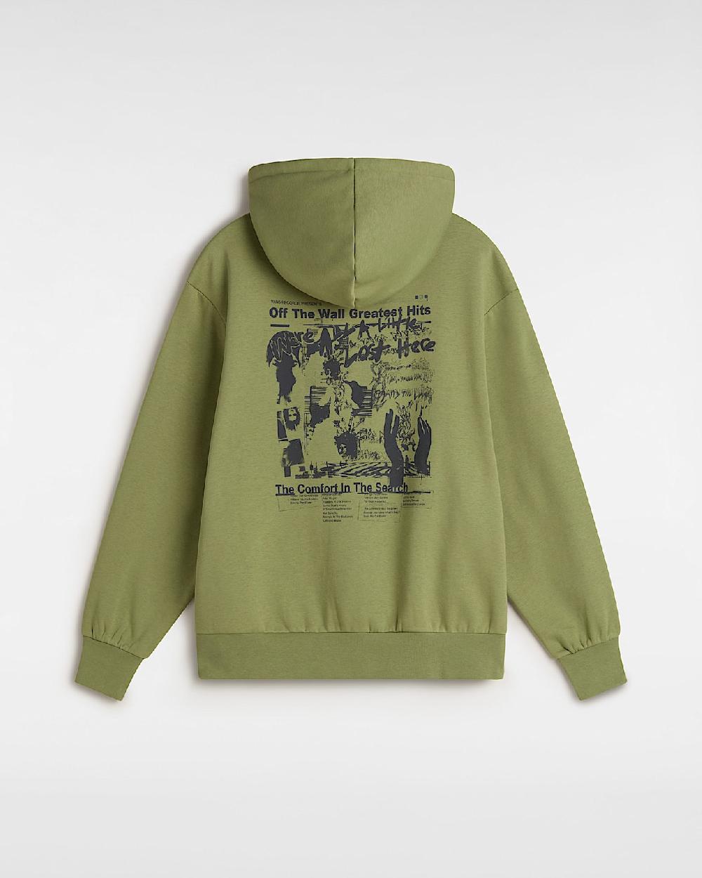 vans Sudadera con capucha Firemade Bloussant en Verde| Vans ES Promoción por tiempo limitado