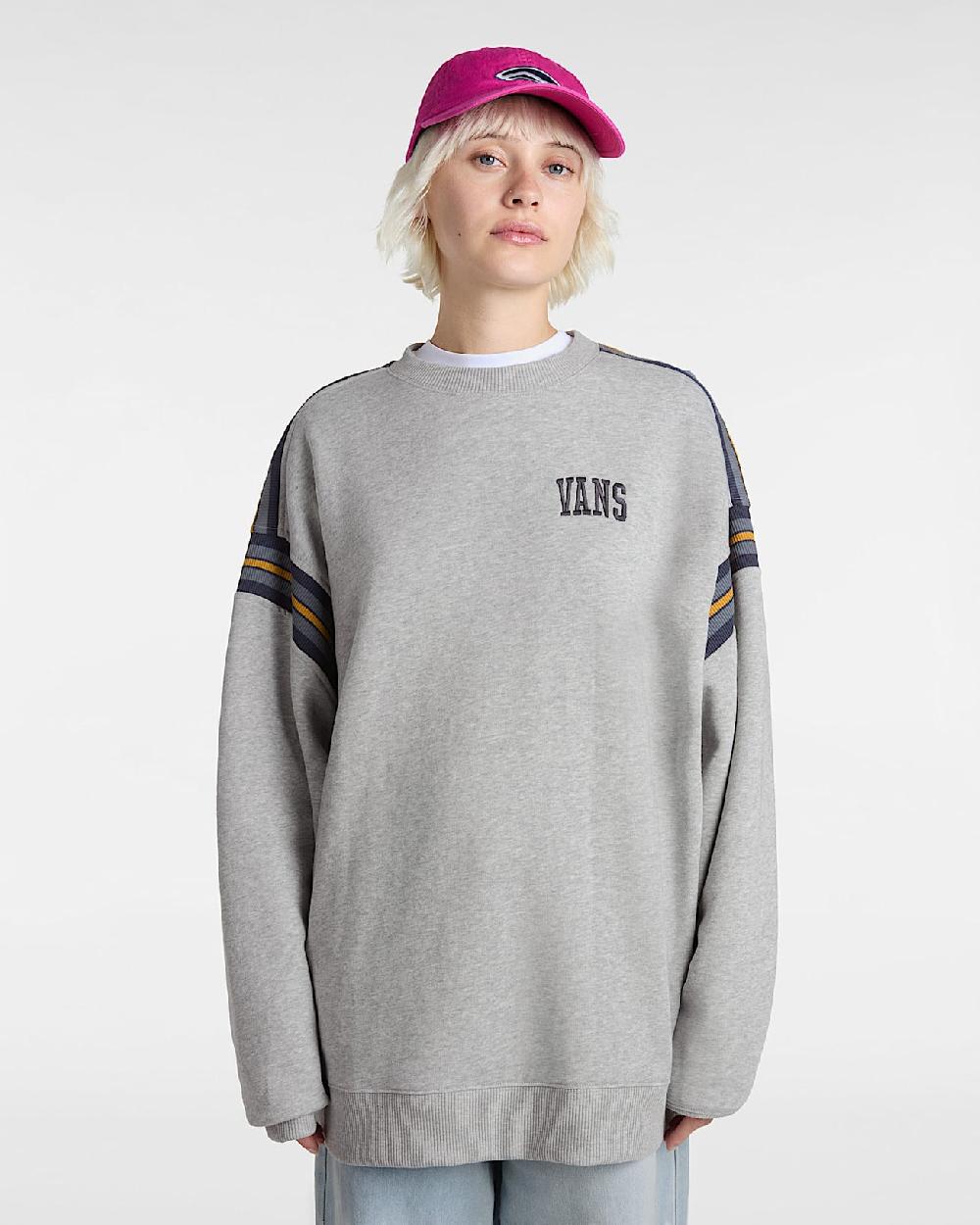 vans Sudadera de cuello redondo Stadium en Gris| Vans ES Solo queda un día