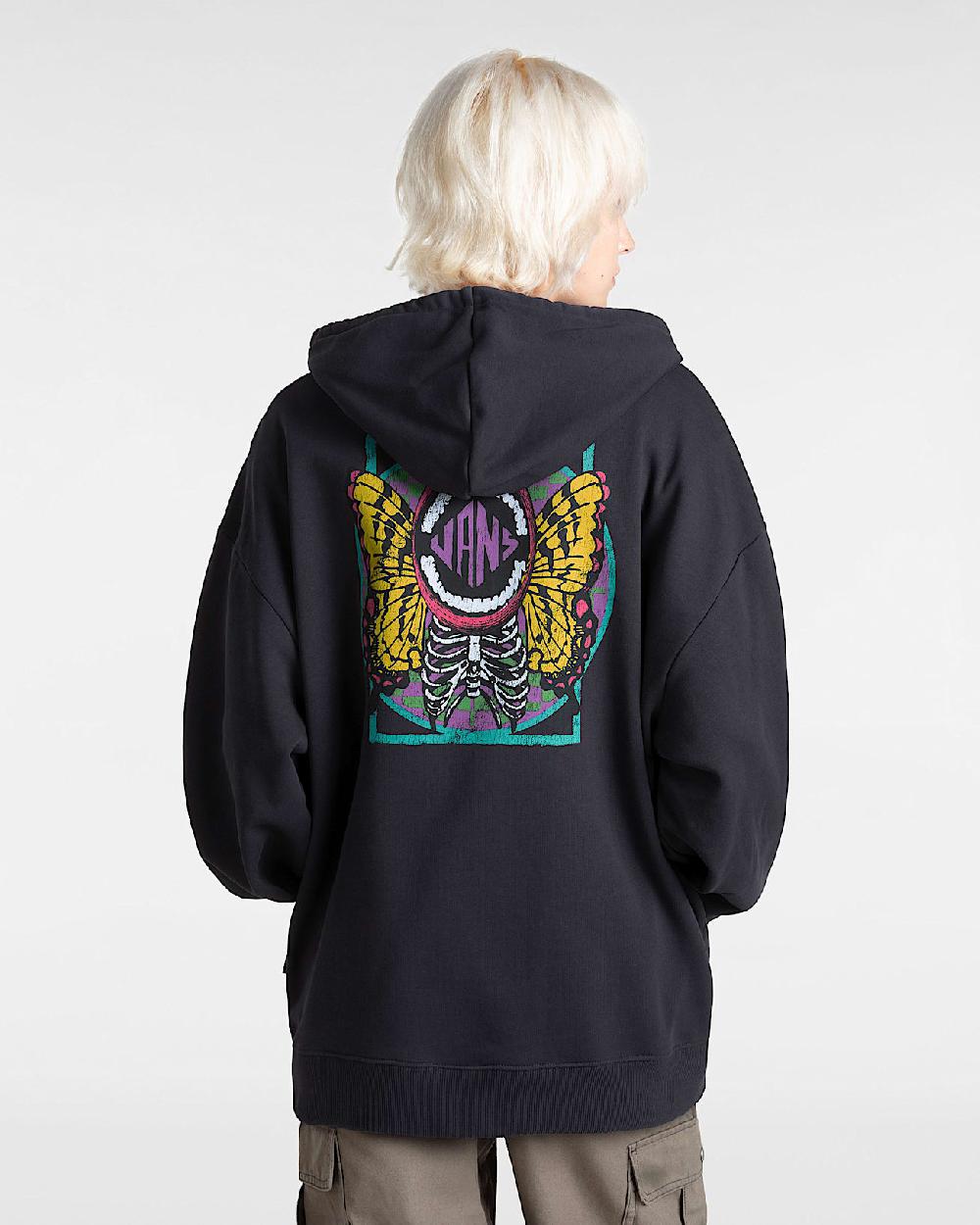 vans Sudadera con capucha Ethereal en Negro| Vans ES Superdescuento