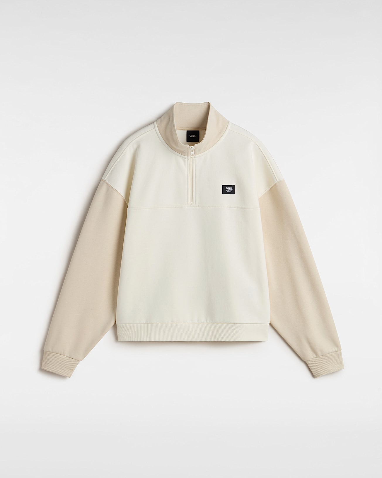 vans Sudadera de cuello alto Colorblock en Beis| Vans ES