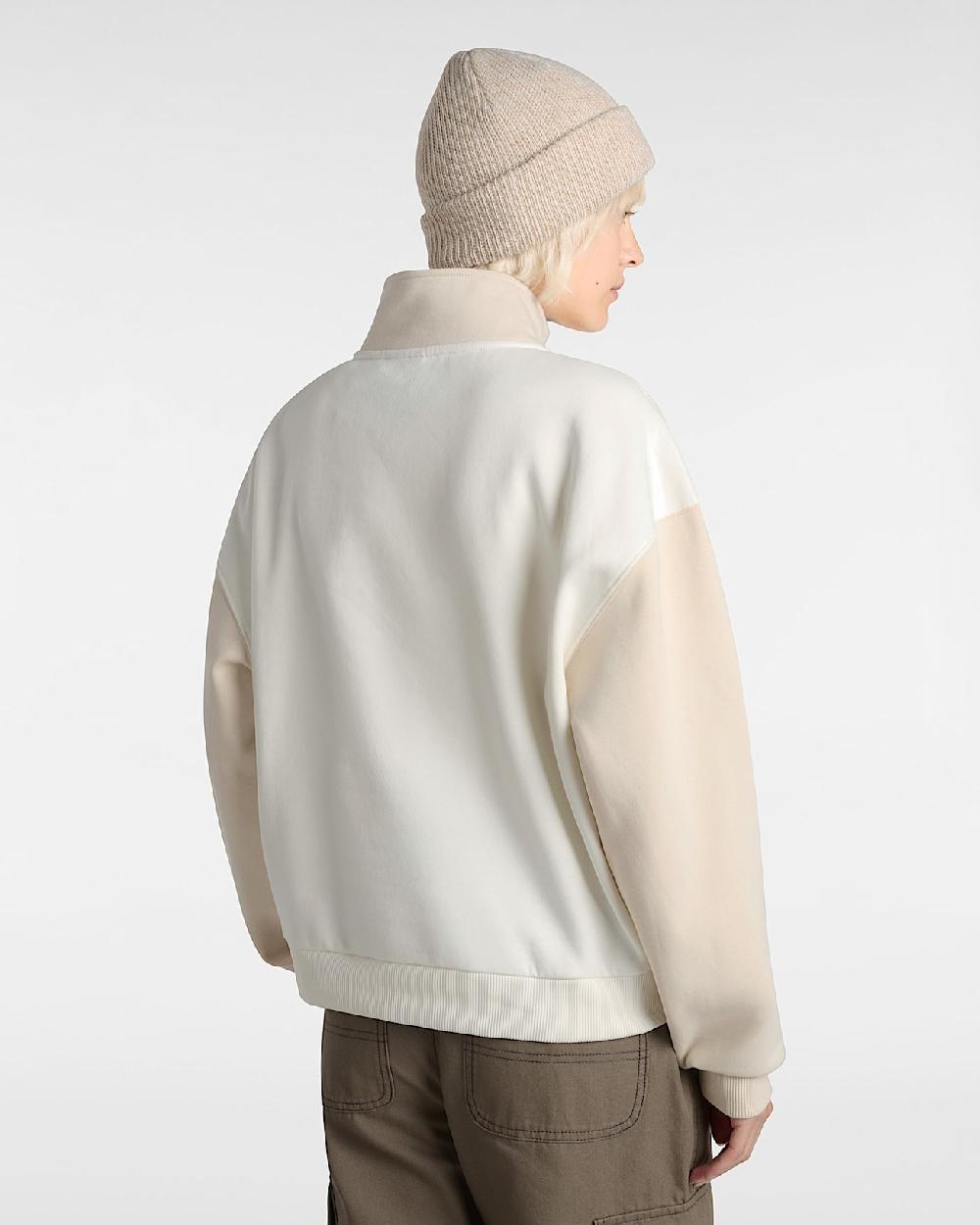 vans Sudadera de cuello alto Colorblock en Beis| Vans ES Liquidación