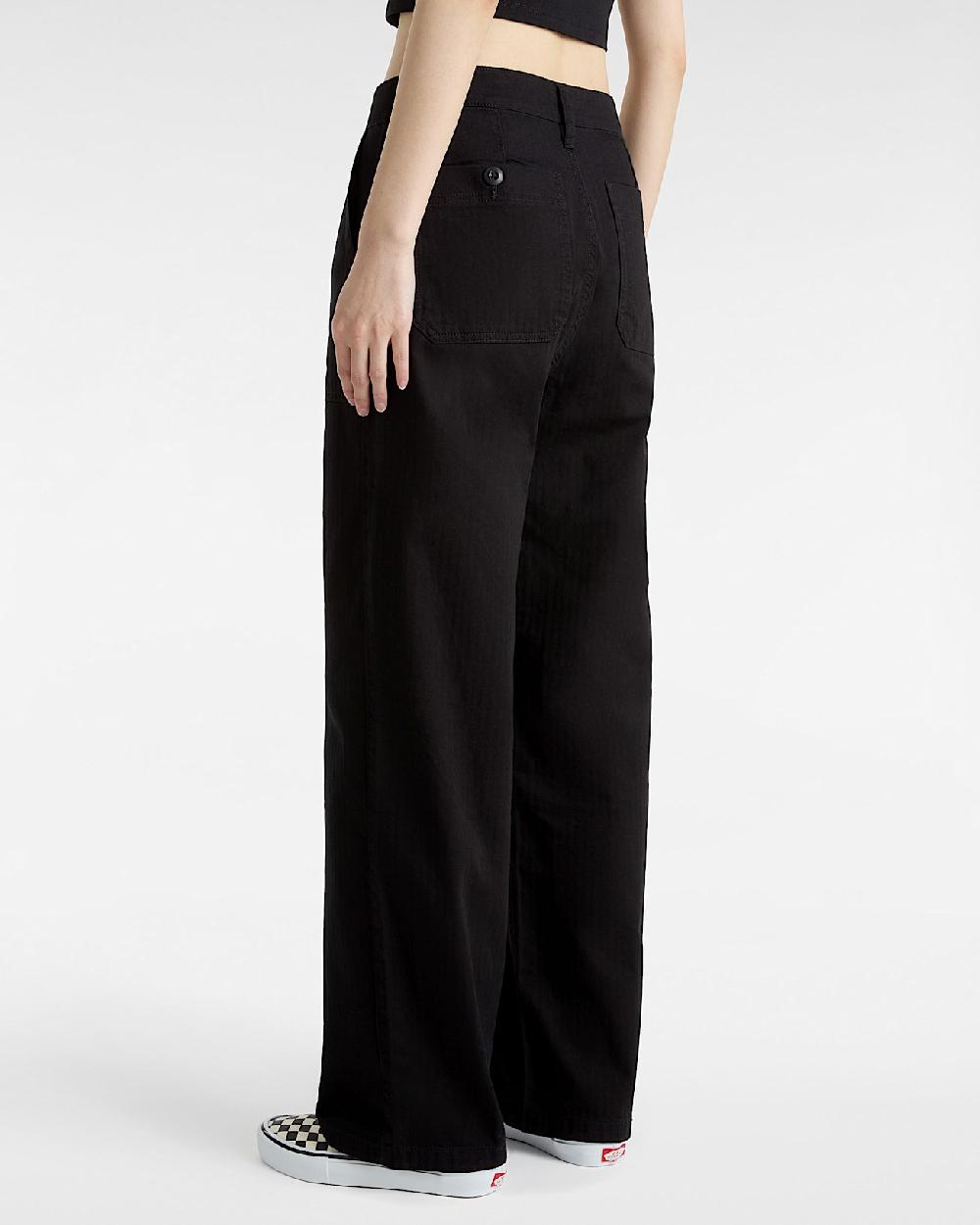 vans Pantalones de carpintero de corte holgado en Negro| Vans ES Descuentos del mes