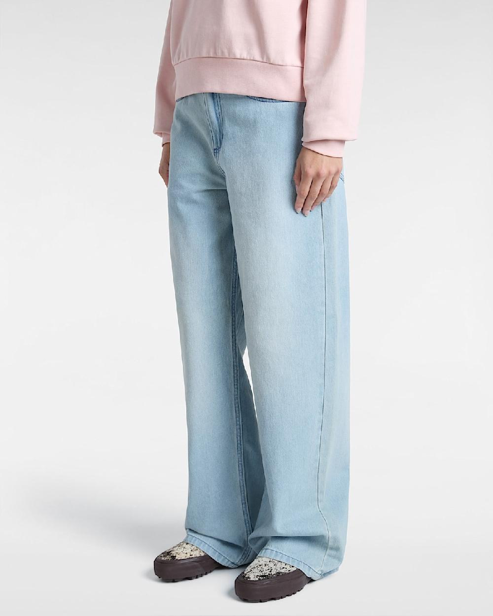 vans Pantalones Sirelle Puddle en Azul| Vans ES Última moda