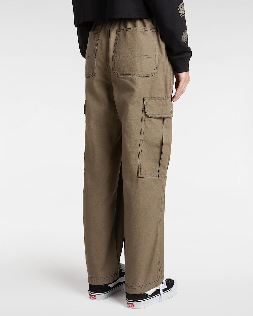 vans Pantalones de lona Sidewalk en Marrón| Vans ES Descuento por venta flash