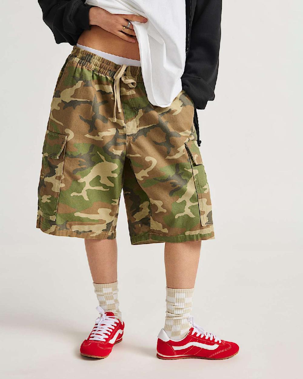 vans Pantalones cortos holgados Range Cargo en Marrón| Vans ES Ofertas especiales