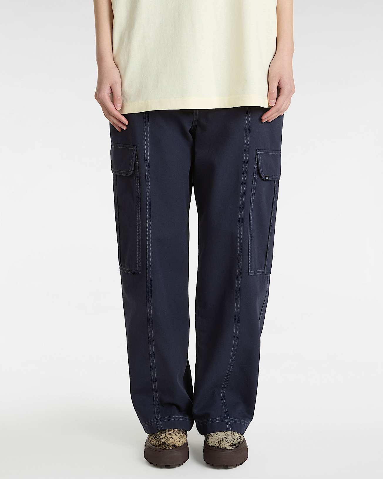 vans Pantalones de lona Sidewalk en Azul| Vans ES Grandes ahorros