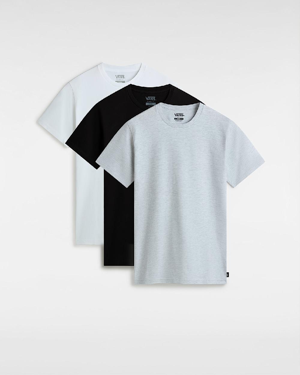 vans Camiseta de manga corta Basic (pack de 3) en Multicolour| Vans ES