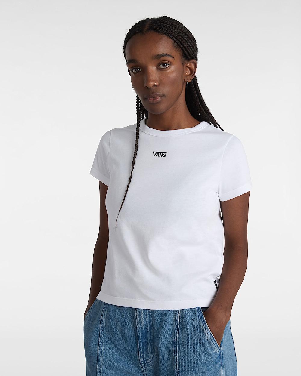 vans Camiseta corta Basic en Blanco| Vans ES Ventas relámpago