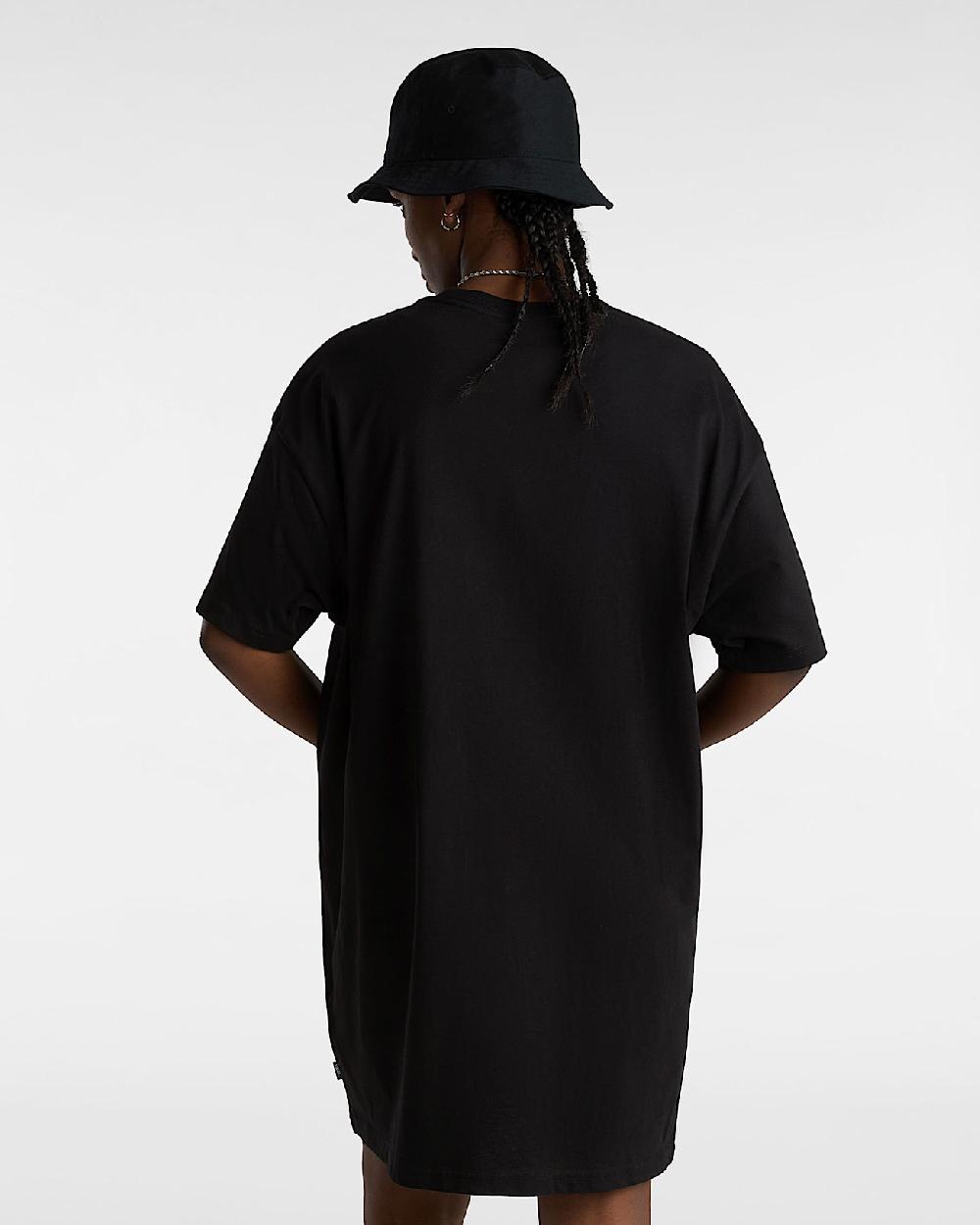 vans Vestido camiseta Center Vee en Negro| Vans ES Descuento
