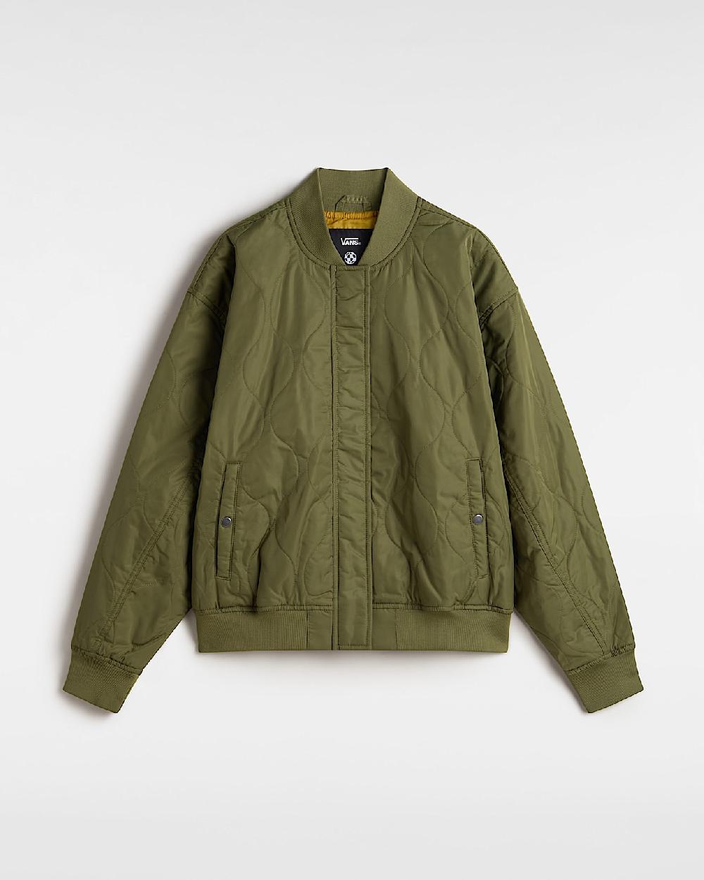 vans Cazadora bómber acolchada Bennet en Verde| Vans ES