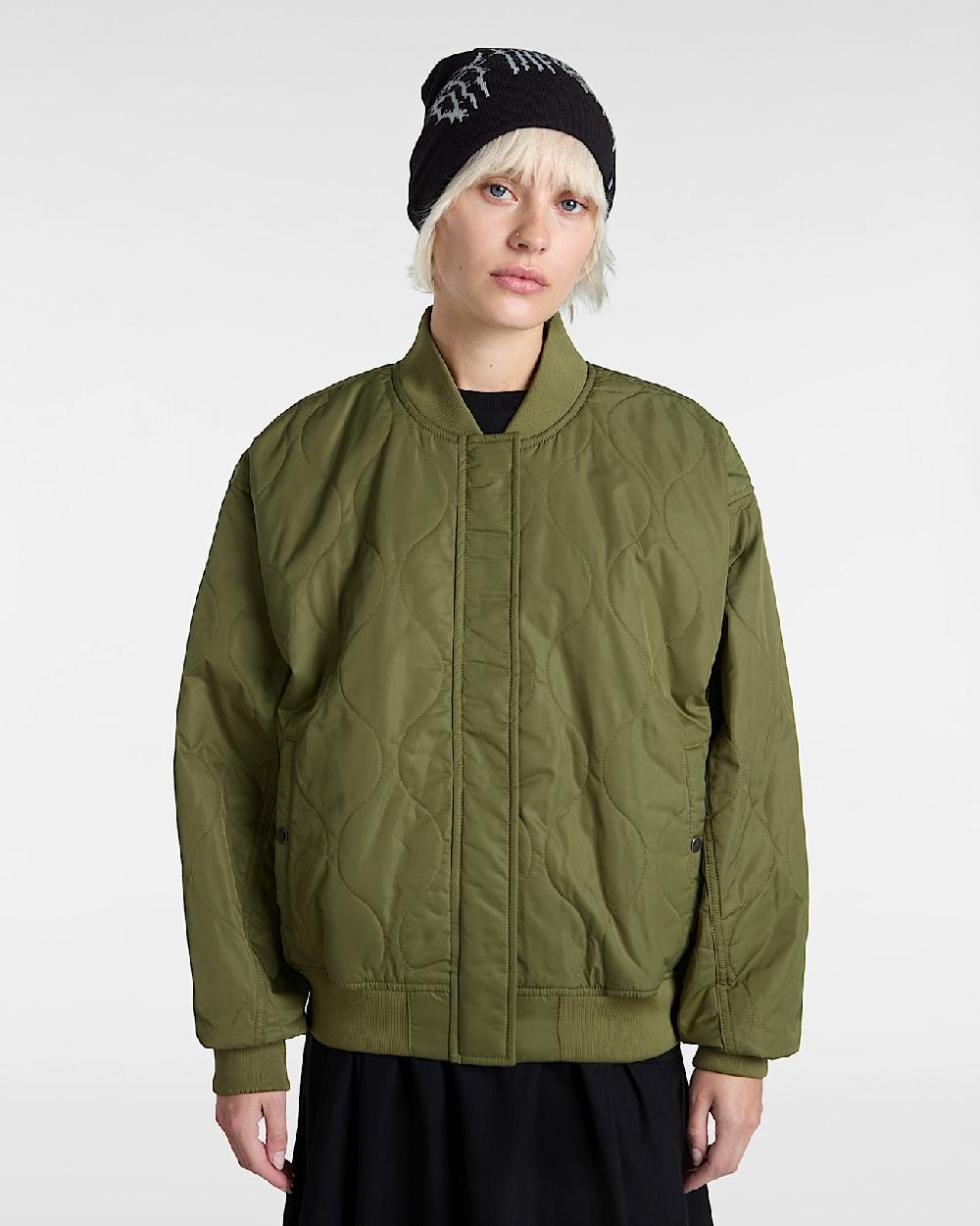 vans Cazadora bómber acolchada Bennet en Verde| Vans ES Mejor oferta