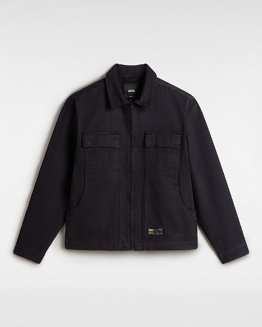 vans Chaqueta con cremallera McAvoy Station en Negro| Vans ES