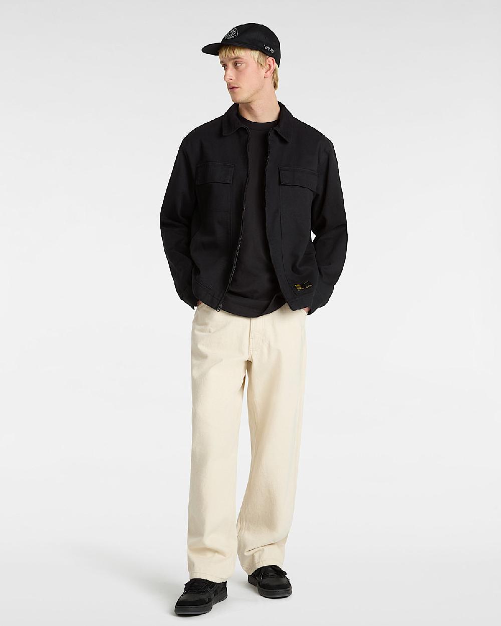 vans Chaqueta con cremallera McAvoy Station en Negro| Vans ES Rebajas online