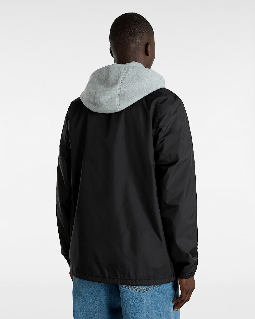 vans Chaqueta Riley II Coach en Negro| Vans ES Rebajas top