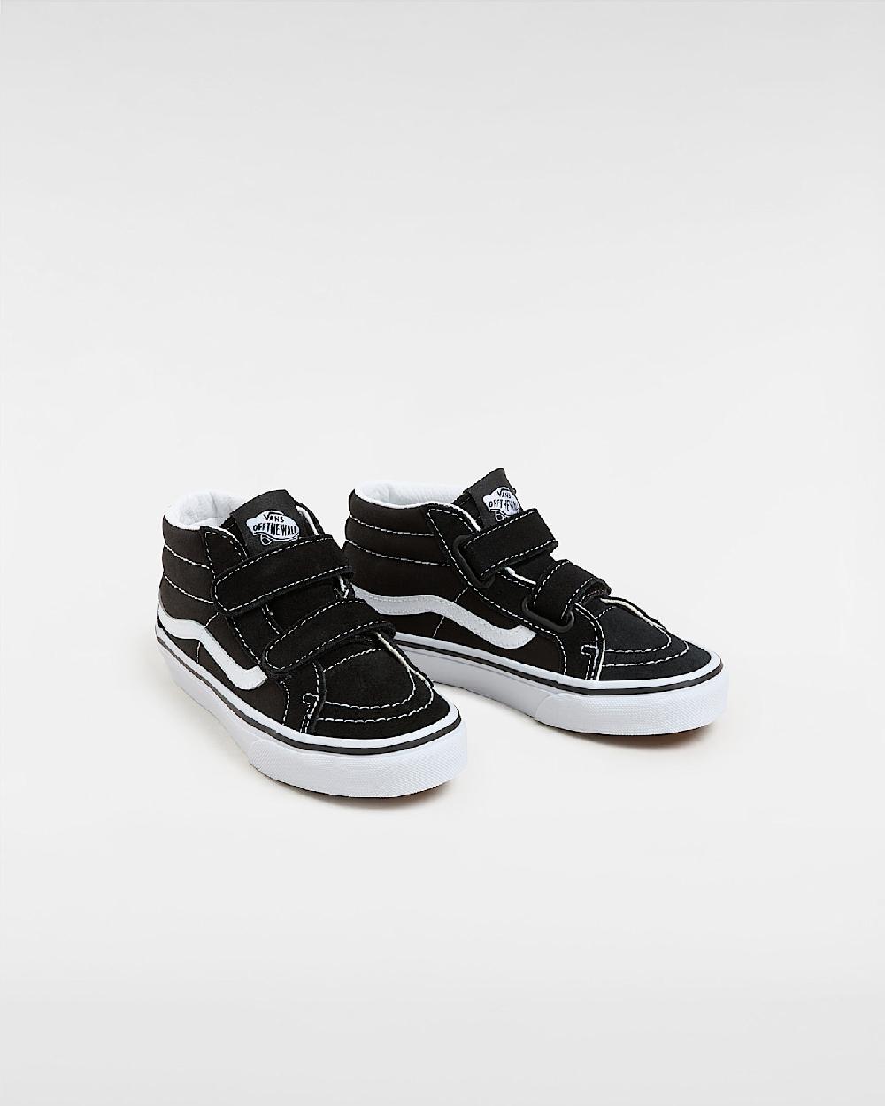 vans Zapatillas de niños Sk8-Mid (4-8 años) en Negro| Vans ES En oferta