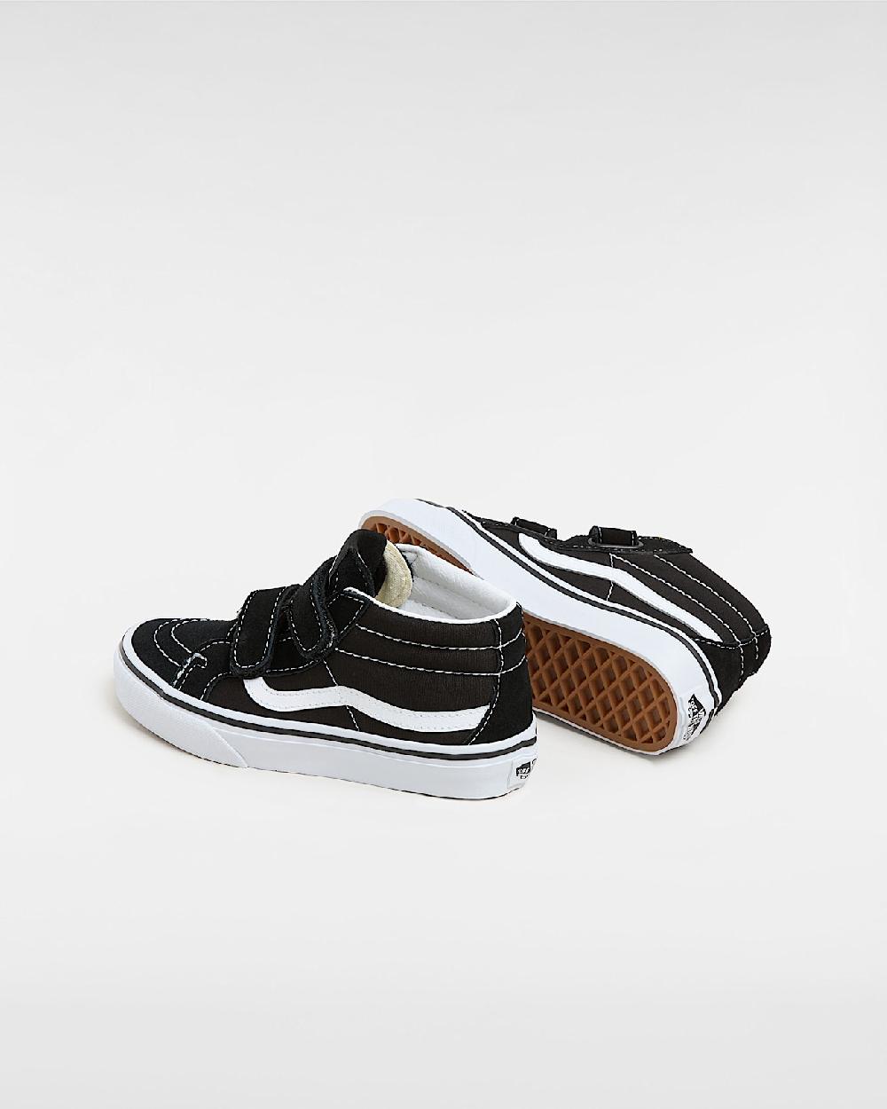 vans Zapatillas de niños Sk8-Mid (4-8 años) en Negro| Vans ES En oferta