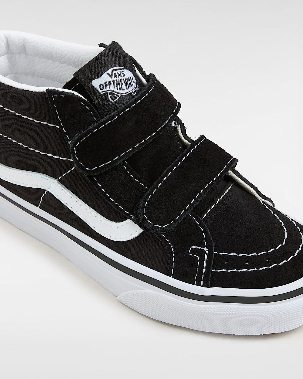 vans Zapatillas de niños Sk8-Mid (4-8 años) en Negro| Vans ES En oferta