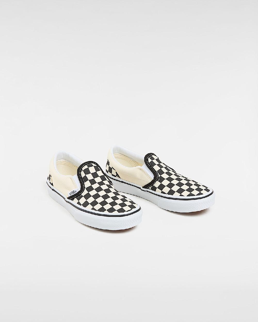 vans Zapatillas Junior Slip-On (4-8 años) en Negro$$Blanco| Vans ES Oferta exclusiva