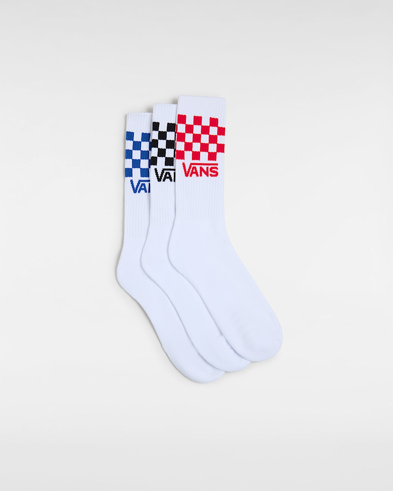 vans Calcetines altos (3 pares) en Blanco| Vans ES