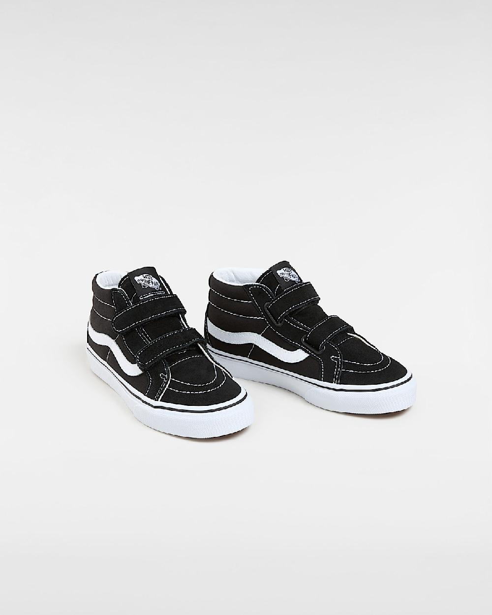 vans Zapatillas de niños Sk8-Mid (8-14 años) en Negro| Vans ES COMPRAR AHORA