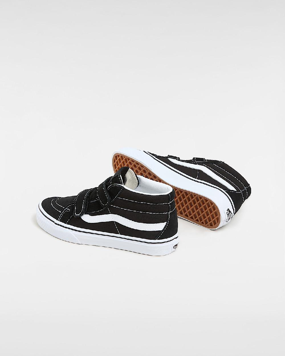 vans Zapatillas de niños Sk8-Mid (8-14 años) en Negro| Vans ES COMPRAR AHORA